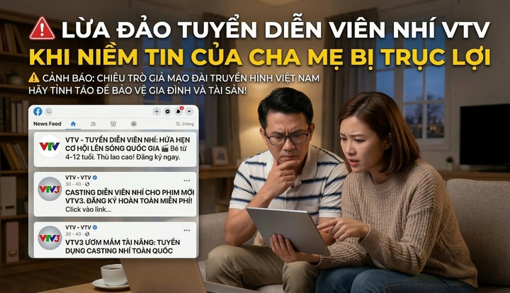 Công an cảnh báo chiêu trò lừa đảo tuyển diễn viên nhí  