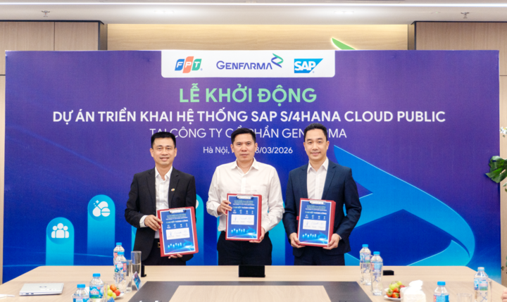 Genfarma hợp tác FPT khởi động xây dựng hệ thống Cloud ERP, dự kiến hoàn thành trong hai tháng