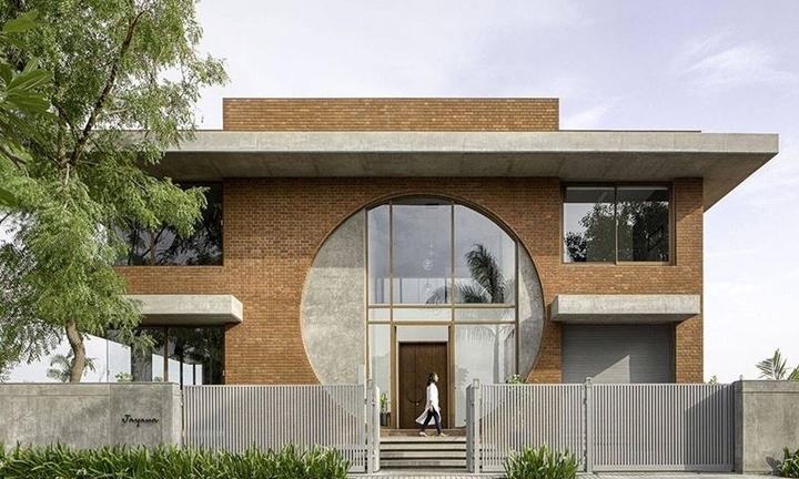 Mẫu nhà xây gạch không tô độc - lạ không thể bỏ lỡ