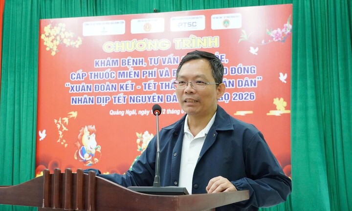 BSR chung tay chăm lo sức khỏe, đời sống người dân vùng Dự án nâng cấp mở rộng NMLD Dung Quất