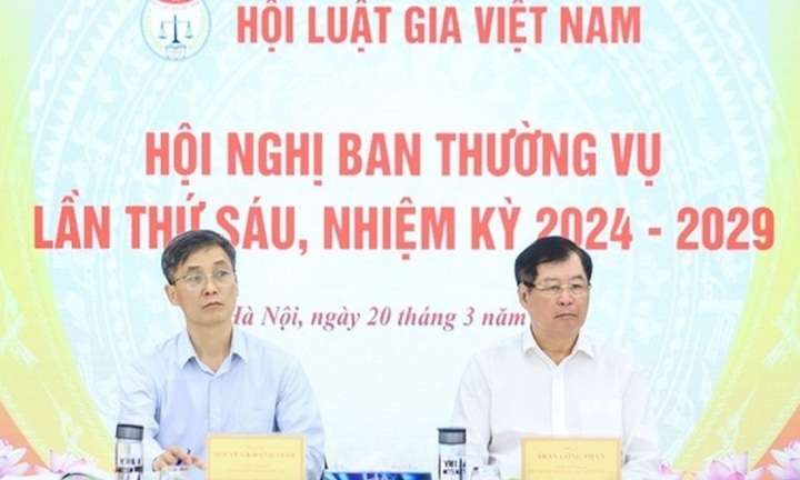 Hội nghị Ban Thường vụ Hội Luật gia Việt Nam lần thứ 6