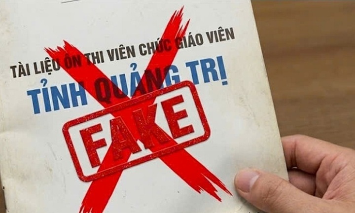 Vụ rao bán tài liệu thi viên chức giáo dục 350.000đ/bộ: Sở GD&ĐT Quảng Trị đề nghị công an vào cuộc