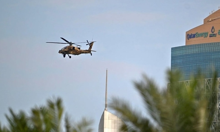 Rơi trực thăng quân sự ở Qatar, toàn bộ người trên khoang thiệt mạng