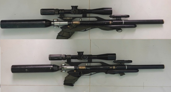 Khởi tố 2 đối tượng mua súng hơi, cất giữ hơn 500 viên đạn để săn bắn thú rừng