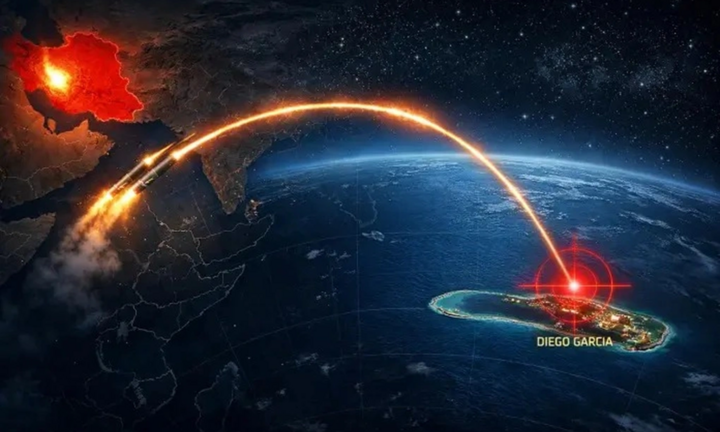 Đòn đánh từ Trung Đông nhắm tới Ấn Độ Dương: Tên lửa tầm xa 4.000 km của Iran khiến phương Tây 