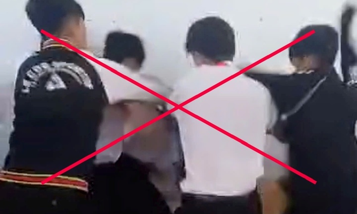 Xác minh clip nam sinh lớp 8 bị bạn đánh 