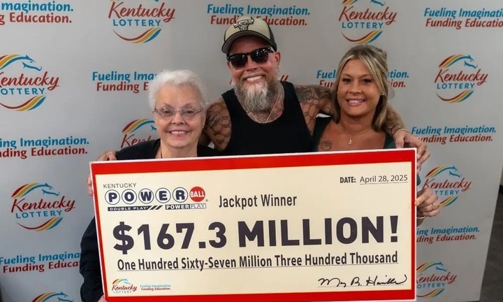 Triệu phú từng trúng độc đắc hơn 167 triệu USD bị bắt vì trộm 12.000 USD