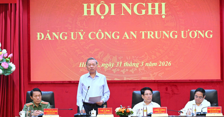 Tổng Bí thư Tô Lâm dự Hội nghị Đảng ủy Công an Trung ương