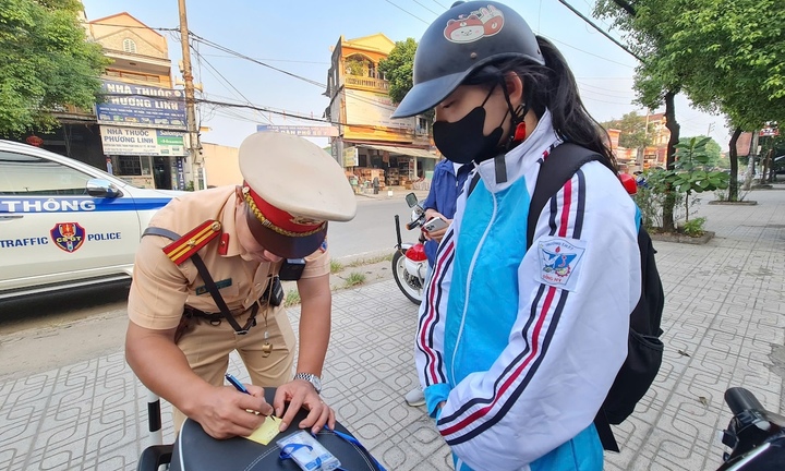 Hơn 1.200 học sinh ở Thái Nguyên vi phạm giao thông trong Quý I/2026
