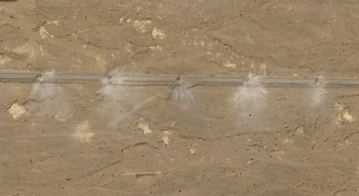 Ảnh vệ tinh tiết lộ khu vực giao tranh ác liệt giải cứu phi công Mỹ ở Iran