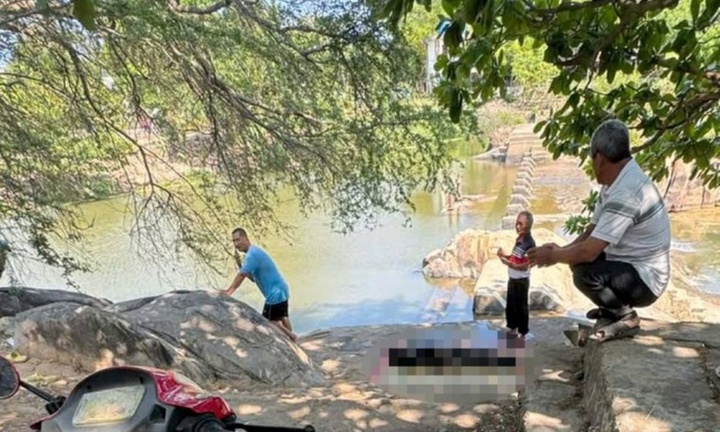 Phát hiện thi thể nam thanh niên tại khu vực đập Đá Dựng