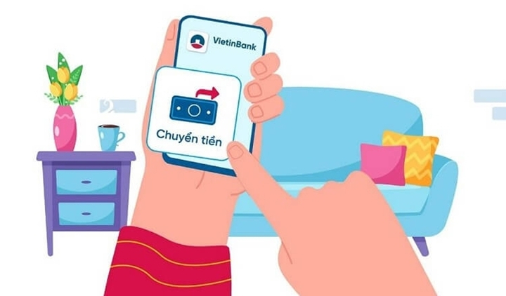Hướng dẫn cách chuyển tiền Vietinbank bằng Internet