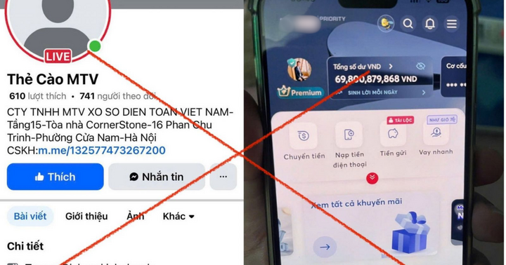 Lật tẩy thủ đoạn lừa đảo qua livestream “cào vé số ngoại trúng thưởng” trên mạng xã hội