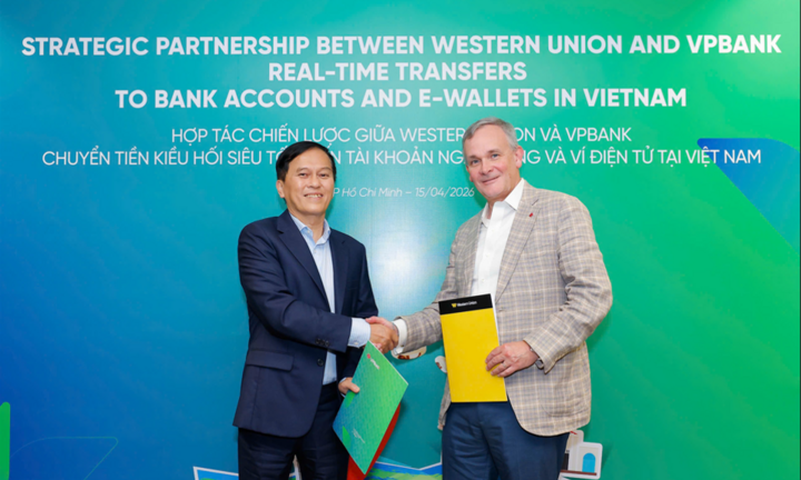 VPBank hợp tác Western Union triển khai dịch vụ nhận kiều hối siêu tốc vào ví điện tử và tài khoản ngân hàng tại Việt Nam, tối ưu hóa trải nghiệm cho khách hàng