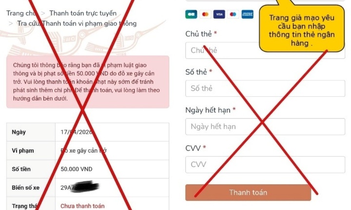 Cảnh báo chiêu trò lừa đảo 