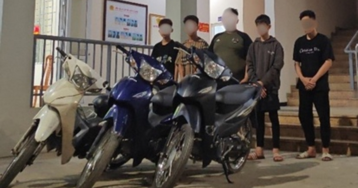 Làm rõ ổ nhóm trộm xe máy trẻ tuổi trên địa bàn Hà Nội