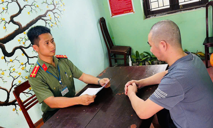 Một đối tượng trong nhóm lừa đảo livestream 