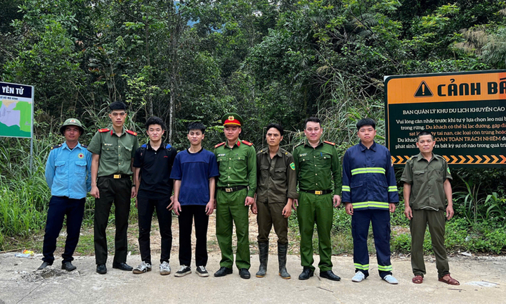 Bắc Ninh: Kịp thời giải cứu hai du khách lạc trong rừng Tây Yên Tử