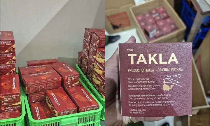 Phát hiện đường dây đóng gói táo đỏ, kỷ tử không rõ nguồn gốc