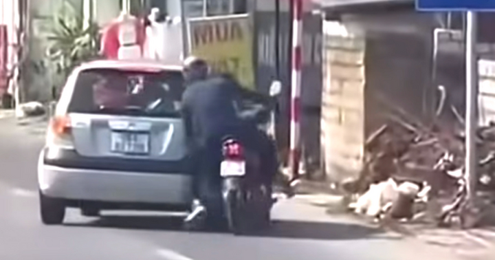 Làm rõ vụ ô tô “chèn ngã” xe máy trên QL1A: Hé lộ nguyên nhân