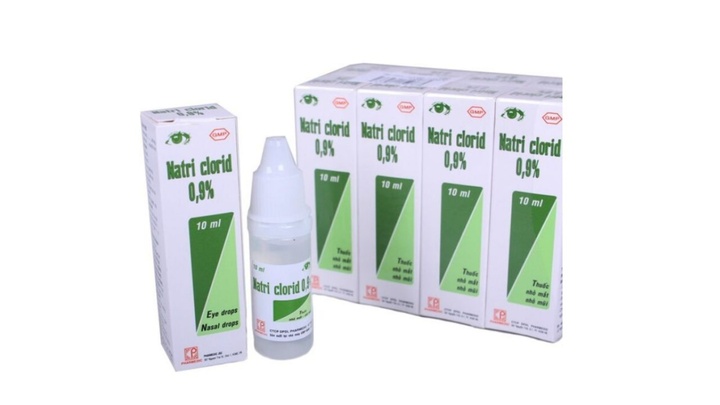 Thu hồi toàn quốc lô nước nhỏ mắt Natri clorid 0,9  vì vi phạm tiêu chuẩn chất lượng, mức độ 3