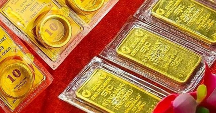 Giá vàng chốt phiên 27/5: Vàng miếng SJC ở Bảo Tín Minh Châu giảm gần 1 triệu đồng/lượng