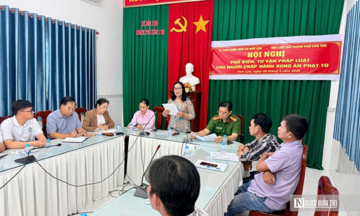 Hội Luật gia TP. Cần Thơ đồng hành hỗ trợ người chấp hành xong án phạt tù tái hòa nhập cộng đồng