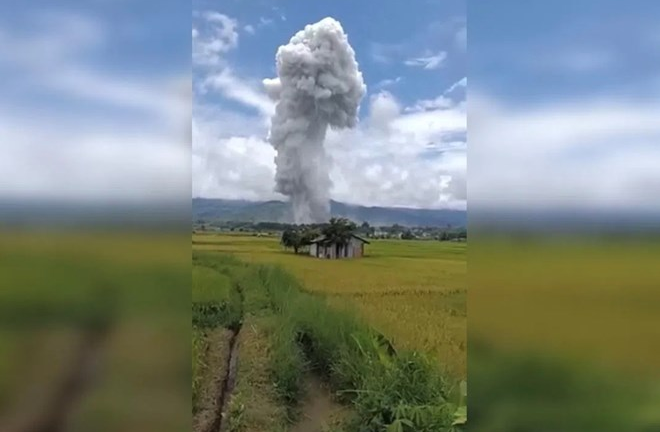 Nổ kho thuốc nổ ở Đông Bắc Myanmar, hơn 100 người thương vong