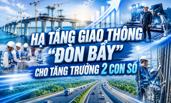 Cú hích cho tăng trưởng 2 con số nhìn từ bài toán phát triển hạ tầng giao thông