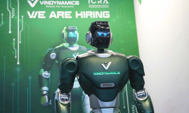 VinDynamics lần đầu ra mắt robot hình người tại hai sự kiện công nghệ hàng đầu thế giới