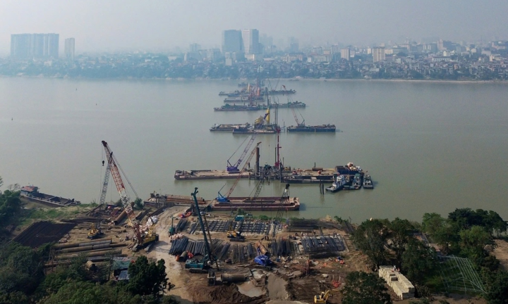 Hà Nội yêu cầu hoàn thành công tác GPMB các dự án cầu vượt sông Hồng trước 30/6