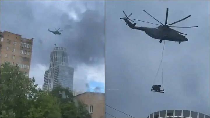 Moscow dựng trận địa phòng không trên cao, đối phó UAV Ukraine?