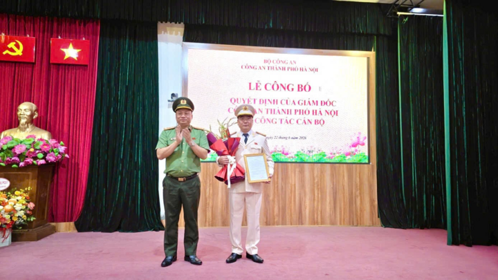 Điều động, bổ nhiệm Đại tá và Thượng tá công an làm Phó Giám đốc, Phó Trưởng phòng