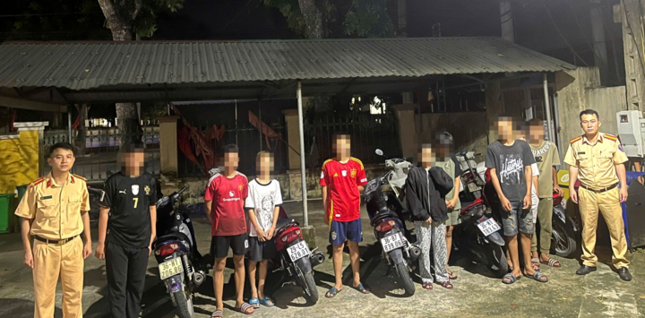 Đề xuất xử phạt 69 triệu đồng nhóm thanh niên điều khiển xe vi phạm giao thông