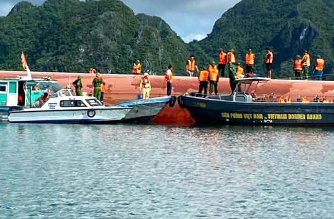 Nạn nhân cuối cùng vụ lật tàu trên biển Vân Đồn đã được tìm thấy