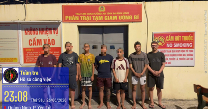 Khởi tố 7 thanh niên chặn đường, cầm hung khí cướp tài sản trong đêm ở Quảng Ninh