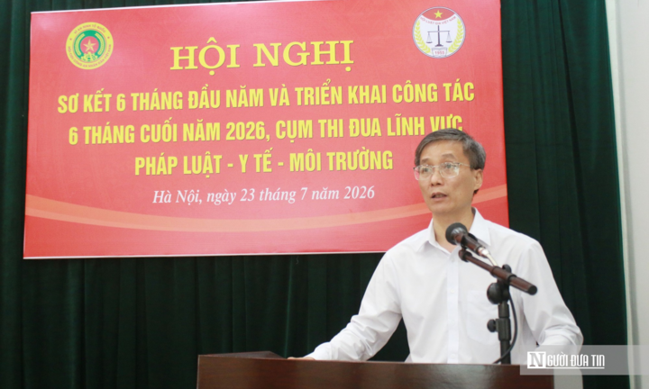 Cụm thi đua Pháp luật - Y tế - Môi trường tăng cường khám, chữa bệnh miễn phí cho người dân