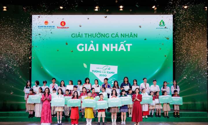 Khởi động Cuộc thi “Gửi Tương Lai Xanh 2050” mùa 3 với tổng giá trị giải thưởng hơn 2,5 tỷ đồng