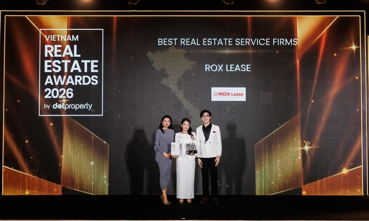 DOT Property VN Awards 2026 vinh danh ROX Lease 