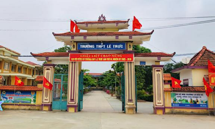 5 thí sinh ở Trường THPT Lê Trực bị hủy kết quả thi tốt nghiệp THPT