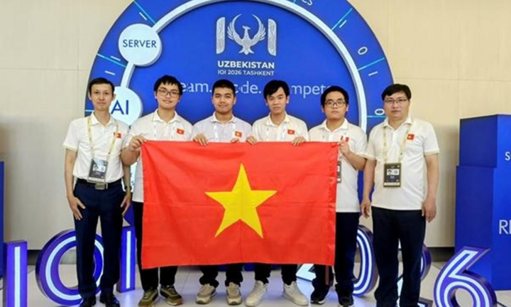 Tin vui: 4/4 học sinh Việt Nam đoạt giải Olympic Tin học quốc tế
