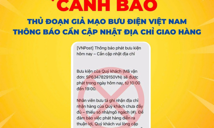 Cảnh giác thủ đoạn giả mạo Bưu điện Việt Nam để lừa đảo
