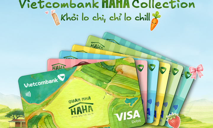 Vietcombank Haha Collection chính thức được ra mắt, mở khóa hàng loạt cơ hội trải nghiệm độc quyền cùng Quán Nhà Haha