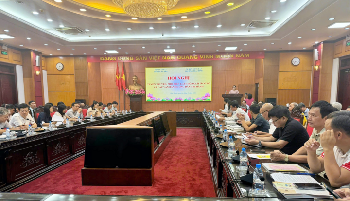 Hội Luật gia Hưng Yên tập huấn kỹ năng hòa giải ở cơ sở