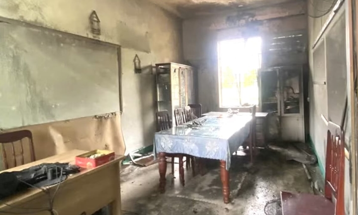 Cháy trường tiểu học ở Quảng Ngãi, phát hiện phó hiệu trưởng tử vong tại hiện trường