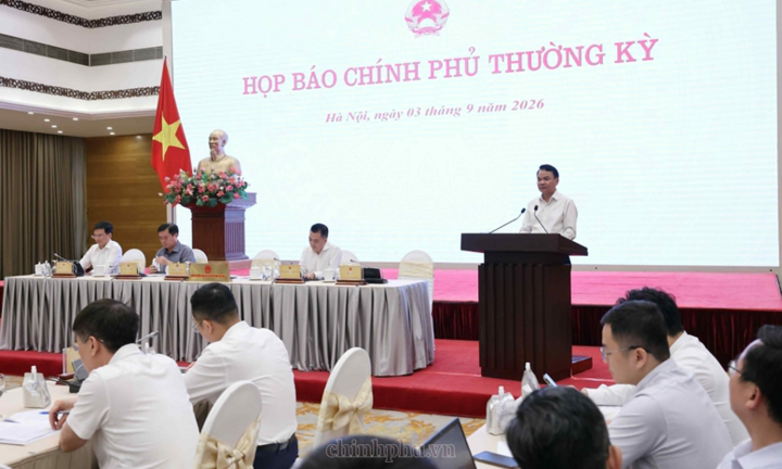 Họp báo Chính phủ thường kỳ tháng 8: Kinh tế vĩ mô ổn định, các cân đối lớn được bảo đảm