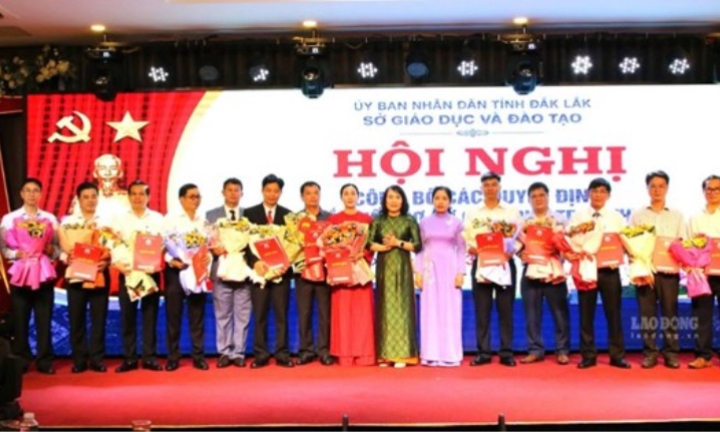 Ngành Giáo dục Đắk Lắk công bố quyết định sắp xếp trường học