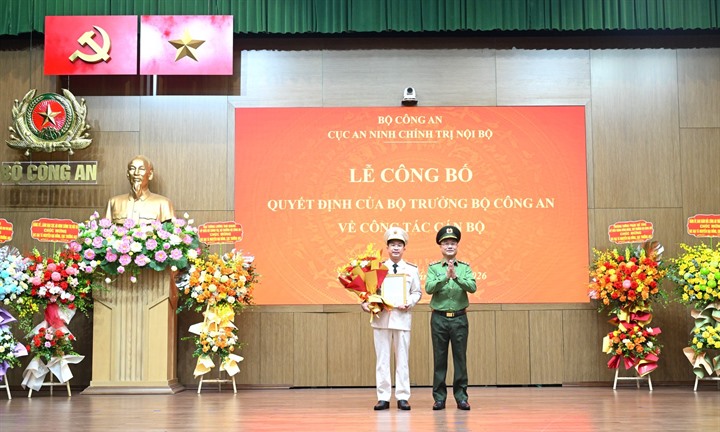 Đại tá Nguyễn Đại Đồng giữ chức vụ Cục trưởng Cục An ninh chính trị nội bộ