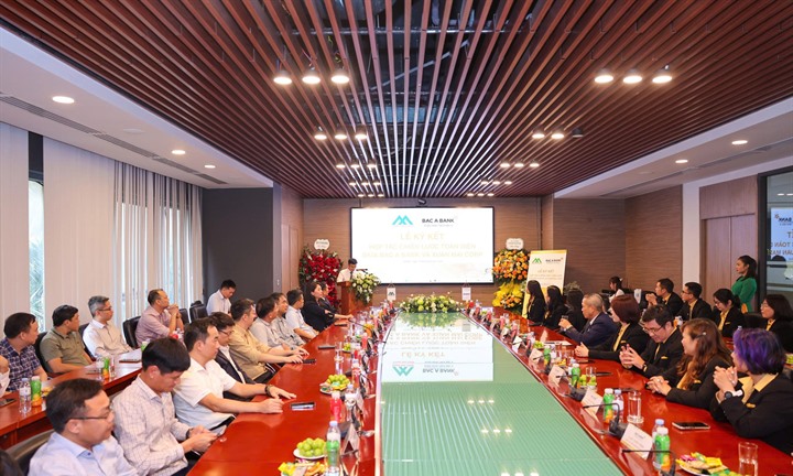 Lễ ký kết hợp tác chiến lược toàn diện giữa Xuân Mai Corp và BAC A BANK - Hướng tới sự phát triển bền vững