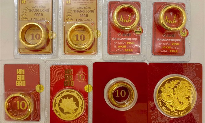 Giá vàng ngày 19/9: Giá vàng trong nước bật tăng mạnh